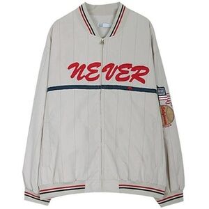 Style Tang Retro Athletic G Embroidered Baseball Uniform Jacket Bomber Medium